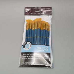 KW-12P Penseel mix 12 stuks