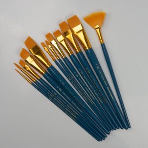KW-12P Penseel mix 12 stuks