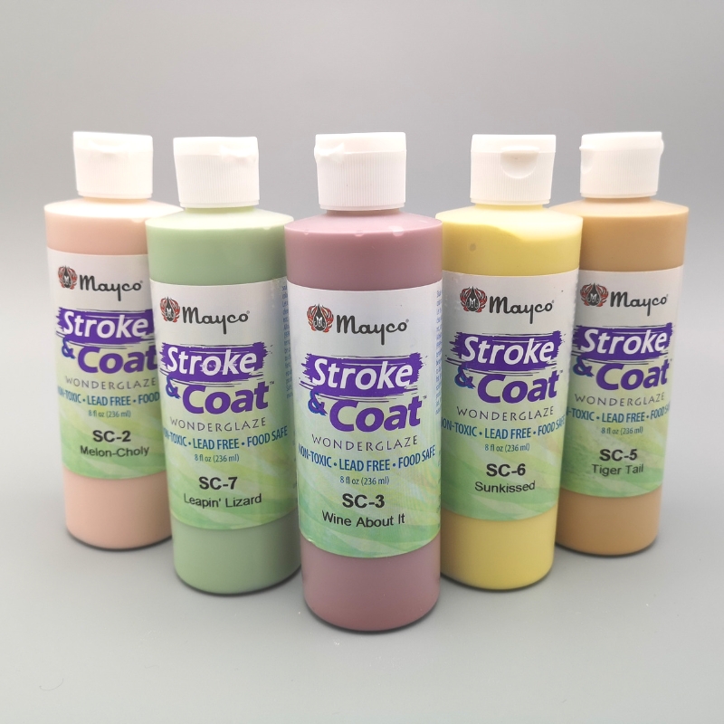 Mayco Stroke & Coat Kit 1 – River Craft Ceramics